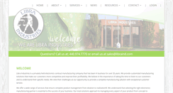 Desktop Screenshot of libraindustries.com